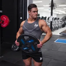 Летняя майка для фитнеса для мужчин в европейском и американском стиле, спортивные колготки, футболка, быстросохнущие топы, тренировочный костюм для фитнеса