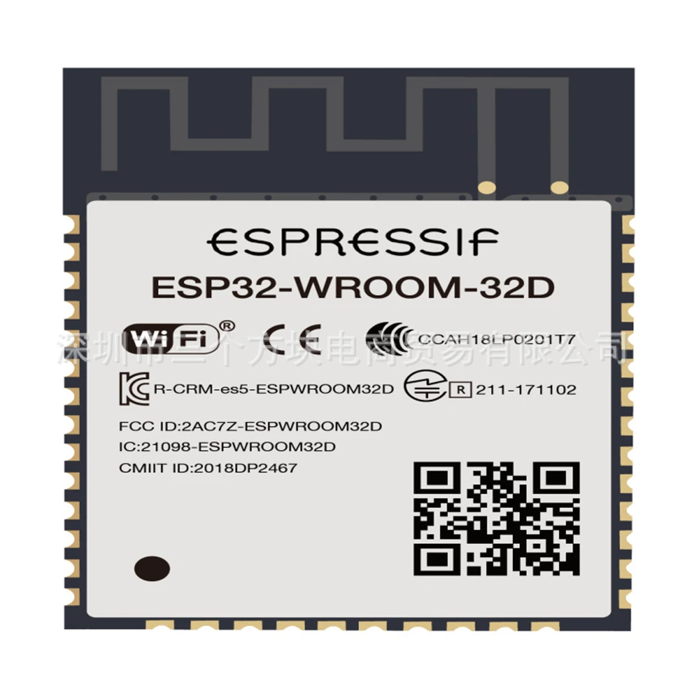 ESP32-WROVER-IB AIoT Espressif SoC двухъядерный Wi-Fi и BT/BLE модуль беспроводной/Прозрачная передача/последовательный порт/SPI/Bluetooth