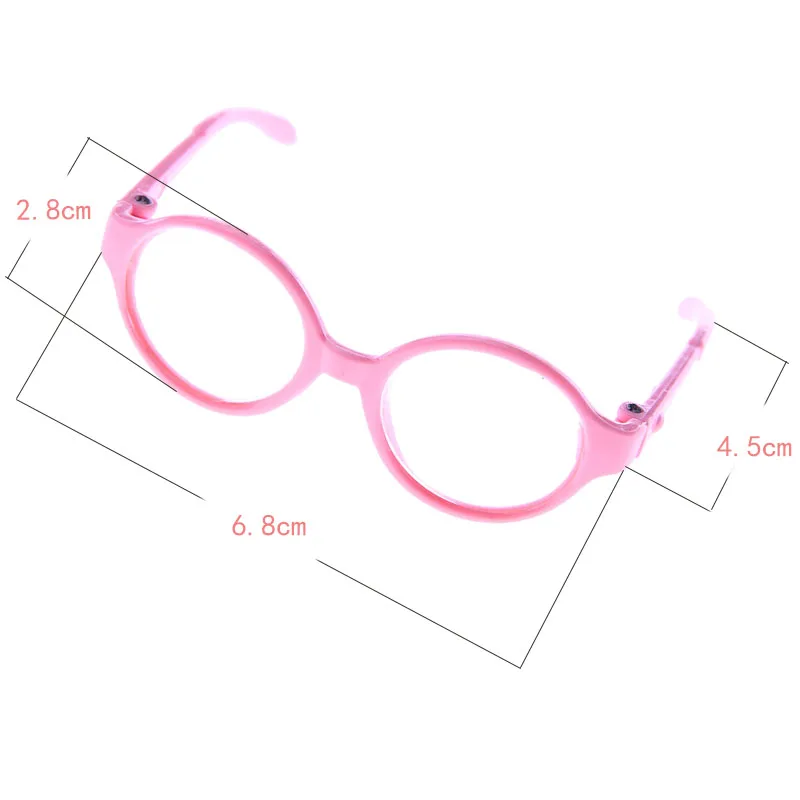 1Pcs Doll Eye Glasses Popular Color For 18 Inch American&43 CM Baby Reborn Doll Accessories,Our Generation Children's Toy Gifts