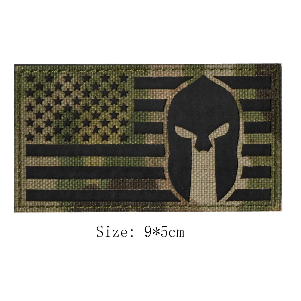 美国旗斯巴达头盔（CP黑）