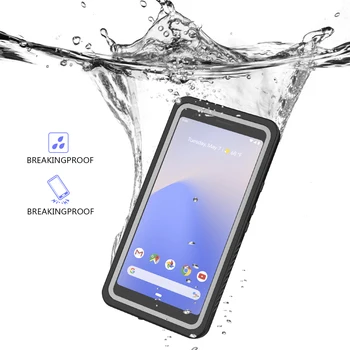 

Underwater Case For Google Pixel 3a Waterproof 360 Degree Protection Dropproof Shockproof Dustproof Shell with Buoyancy Cotton
