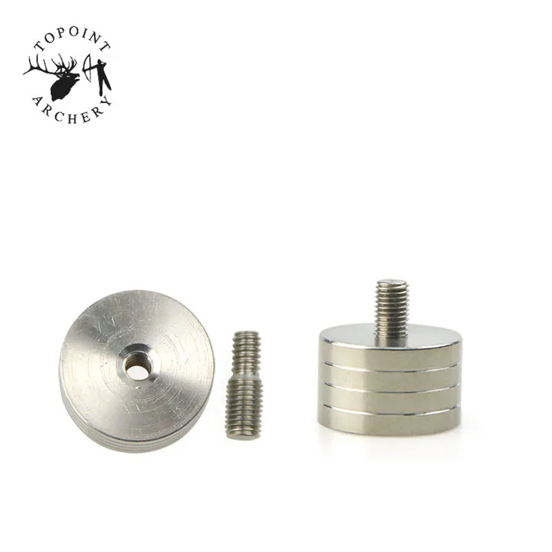 

1 Piece Stainless Steel Archery Balance Weight With Changeable Screws Fit For Recurve Compound Bow Hunting Accessories