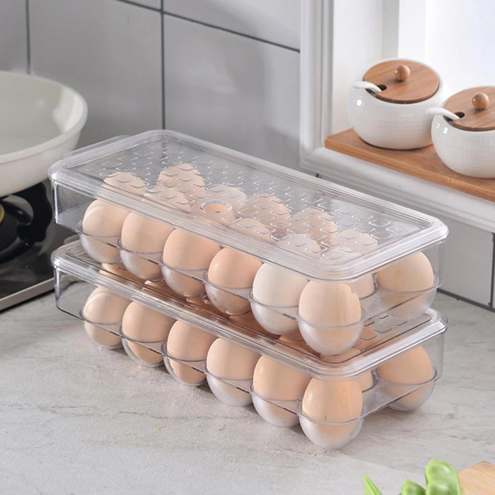 堅実な究極の N A 冷蔵庫卵箱 卵収納箱 食品収納箱 卵トレイ 卵グリッド キッチン透明箱 Cougaropen Com