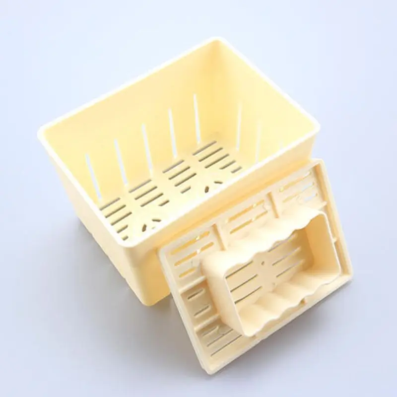 Tofu Press Mold Maker Cheese Pressing Mould Kitchen Homemade Making Mold Case H55A