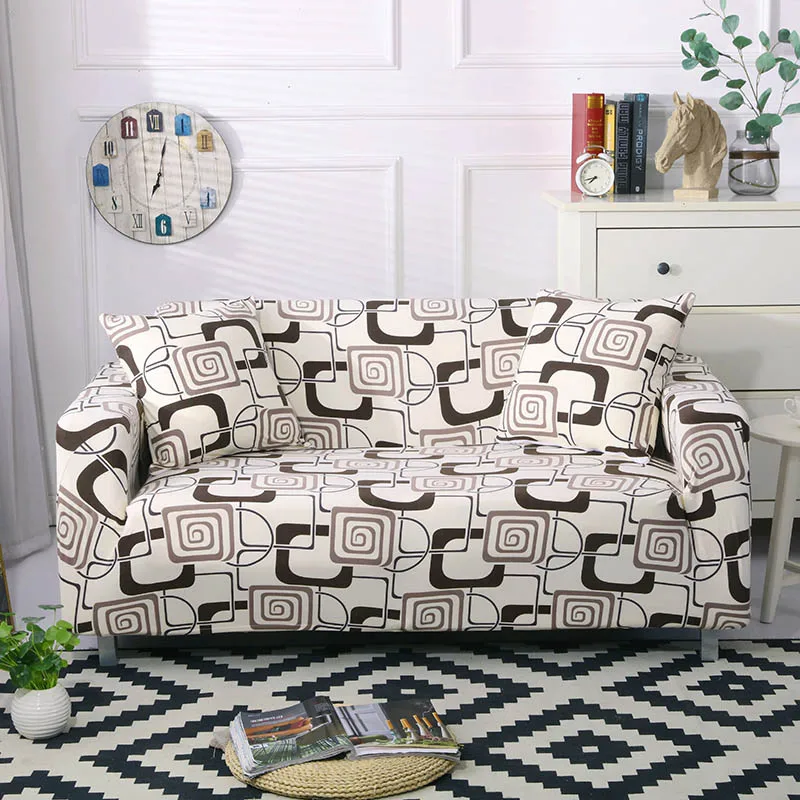 

Stretch Sofa Cover All-inclusive Sectional Couch Corner Cover for Living Room Furniture L shape Love Seat Single/2/3/4-seater