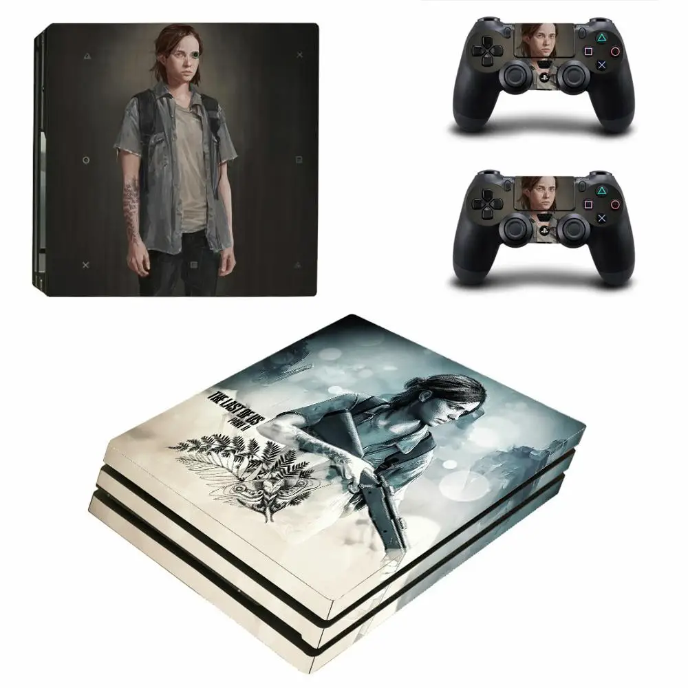 YSP4P-3815 Последний из нас часть 2 PS4 Pro наклейка для кожи виниловая наклейка для sony Playstation 4 консоль и 2 контроллера PS4 Pro наклейка для кожи - Цвет: YSP4P-3815