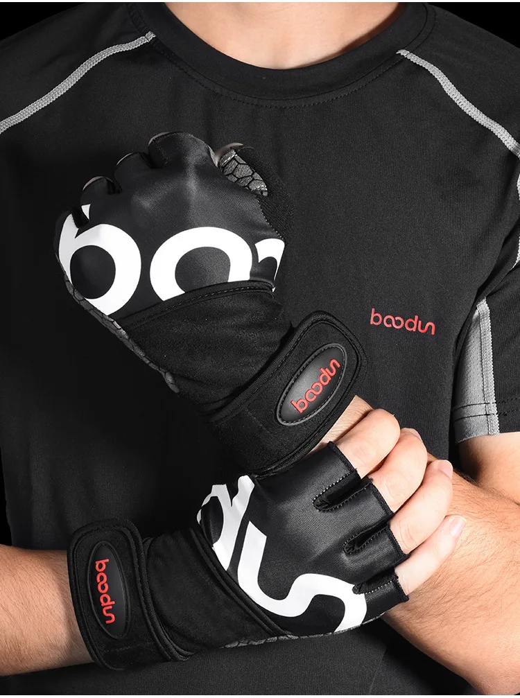 Boodun/Burton power apparator Спортивные Перчатки для фитнеса, противоскользящие дышащие перчатка для тяжелой атлетики