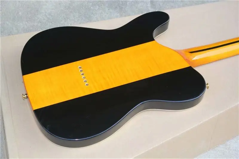 Фабрика на заказ гитара новая TL Sunburst электрогитара подпись с головой собаки гитара