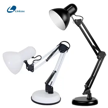 

Swing Arm Desk Lamp Interchangeable Base Table Lamp Adjustable Arm LED light with SMD 2835 Lamp beads White light/3 color switch
