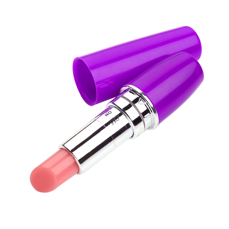 Stimolatore del clitoride vibratore a proiettile Mini vibratore per rossetto compatto Modalità batteria Stimolatore del punto G impermeabile Giocattoli del sesso per la donna_voghion.com