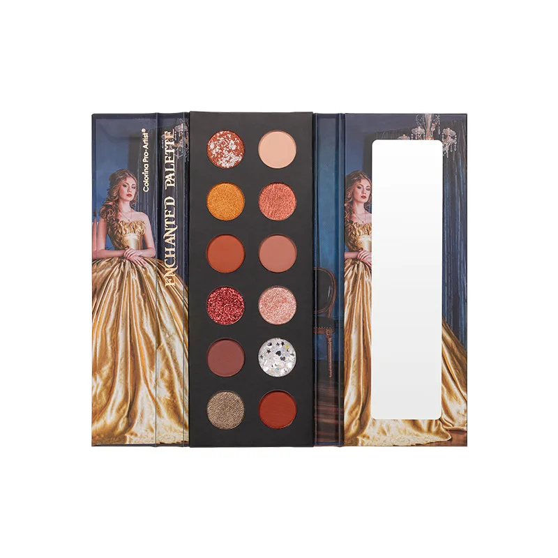 

12 Color Glitter Eyeshadow Make Up Pallete Matte Eye Shadow Palette Shimmer Shine Eyeshadow Powder Pigment Makeup Cosmetics Sets