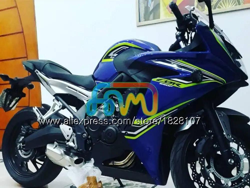 CBR-650F для HONDA черный orange CBR 650 F CBR650F, возрастом 11, 12, 13, 14, 15, 83BS. 23 CBR650 F CBR 650F 2011 2012 2013 обтекатель - Цвет: No. 12