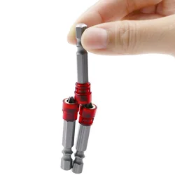 Brocas magnéticas de 2 piezas para taladro de Metal y madera, herramientas de carpintería, Mini herramientas de mano, destornillador Phillips
