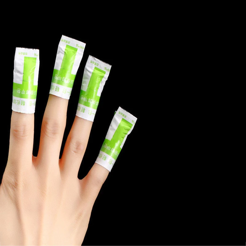 100Pcs/lot Professional Nail Art Tools Nail Art Gel Polish Lacquer Easy Cleaner Gel Nail Wraps UV Gel Remover