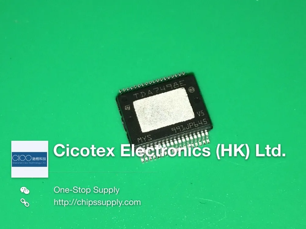 Tda7498Etr Tda7498E-Tr Ic Amp Audio Di Classe D Pwrsso36 Ssop36