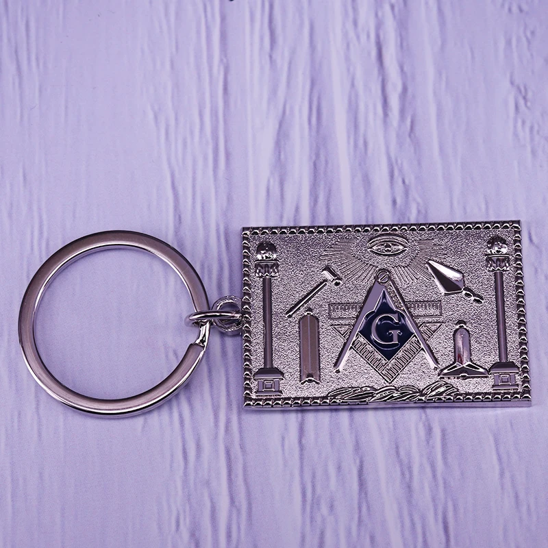Брелок для ключей AG Masonic Ювелирное Украшение мужчин с изображением масонского