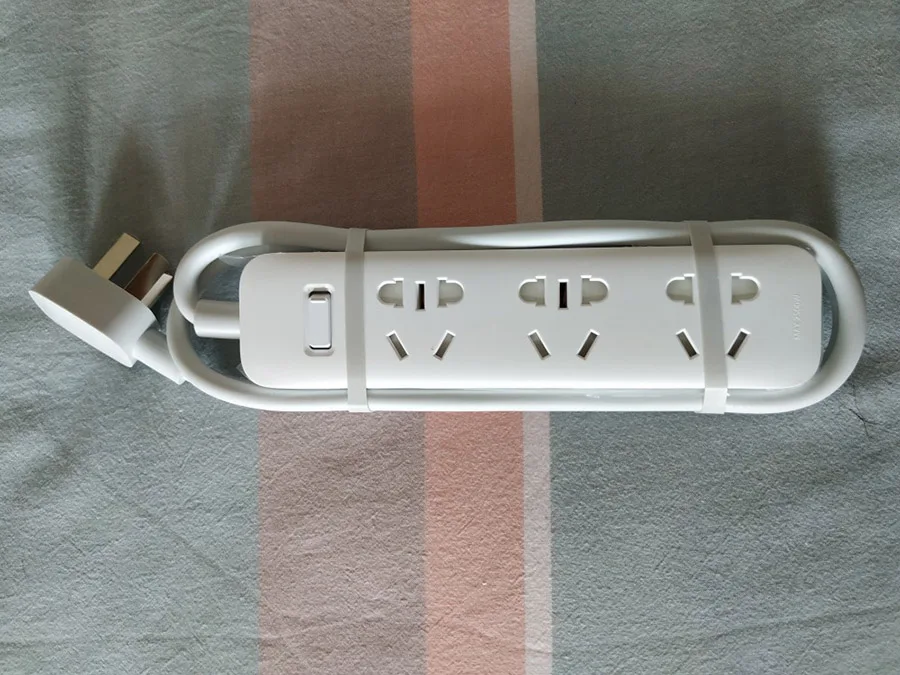 Original Xiaomi Mijia Power Strip 1.8m Cable 3 Extension Socket Power Converter Adapter Mi Electrical Socket Basic Version (21)