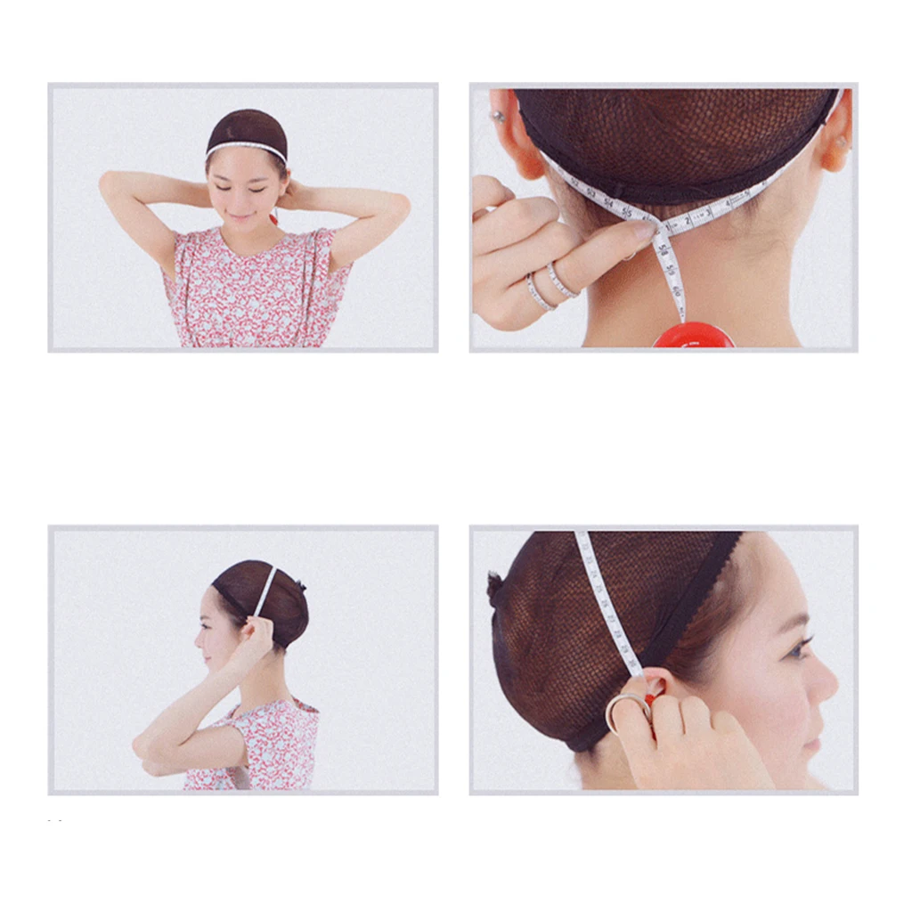 130% Density Wigs Wavy Ombre Synthetic Wig with Black Roots Gradient Blue Parting Half Hand Tied No Lace Front