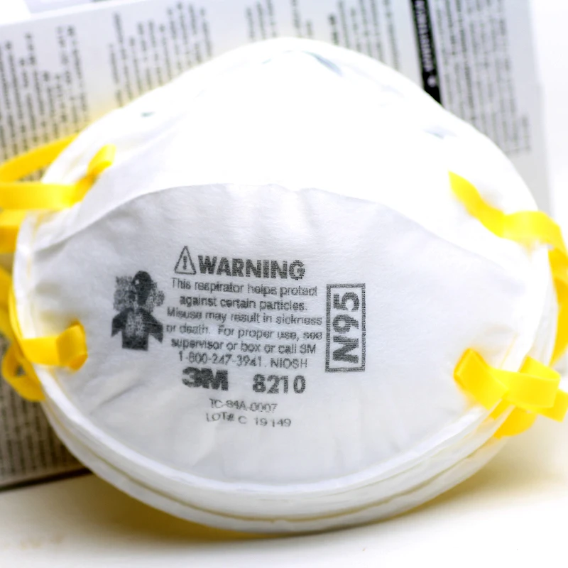 

5PCS 3M 8210 Safety Protective Mask Anti-pm2.5 Standard Anti Industrial Dust High Electrostatic Filter H012817