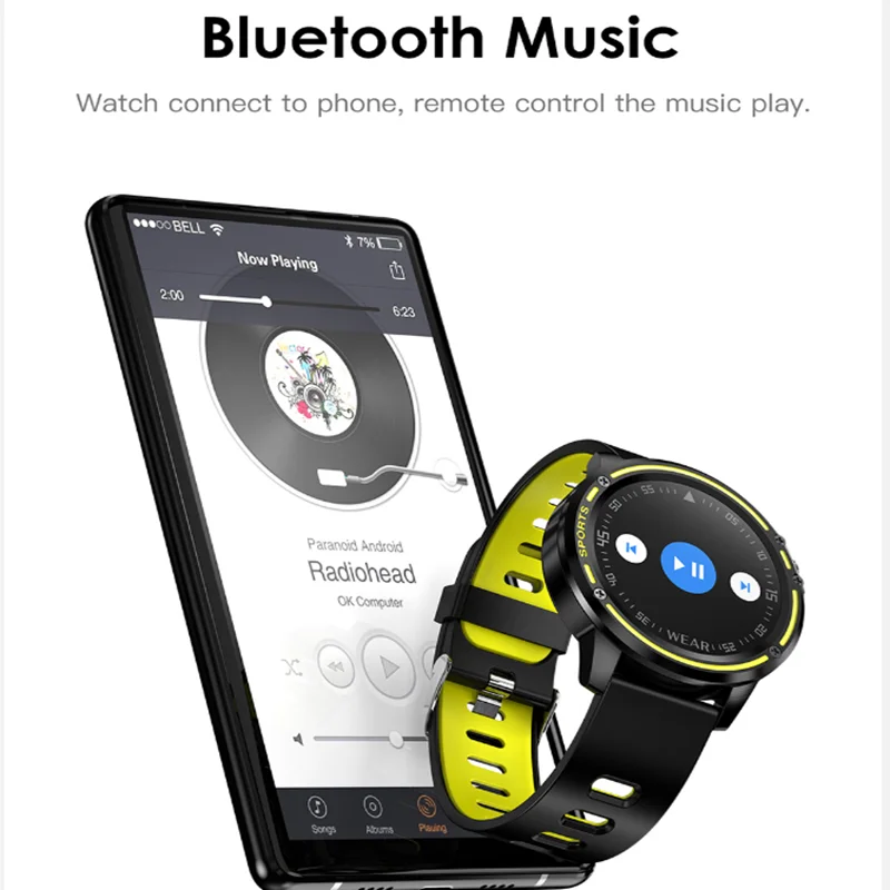 Android IOS Smartwatch Shenzhen полностью умные часы с сенсорным экраном L8 smartwatch ip68