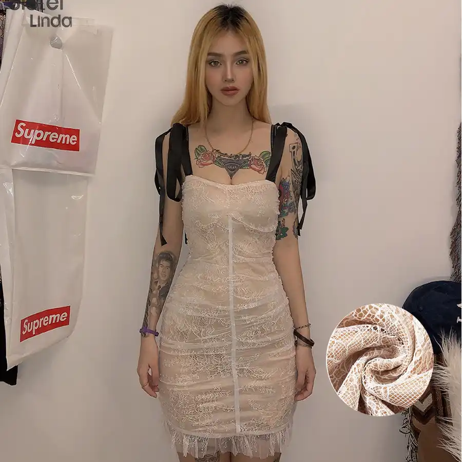 elastic bodycon dress