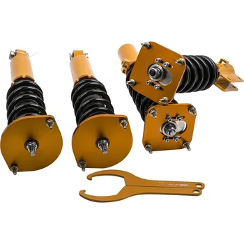 

4PCS Coilovers Suspension Struts for Mazda Savanna RX7 1.3L R2 GAS FC3S 86-91 Coilover Spring Absorber