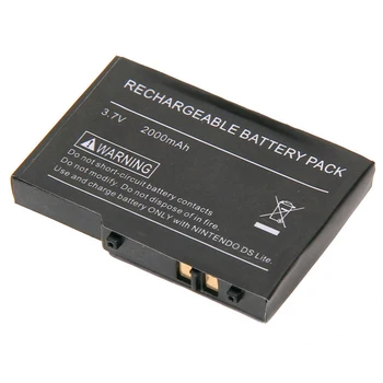 

2pcs 2000mAh Rechargeable Lithium-ion Battery for Nintendo DSL NDS Lite Battery + Tool Pack Kit 3.7V
