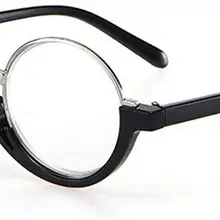 Mincl/Уникальные круглые очки для чтения с полуоправой из титанового сплава для женщин NX