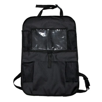 

Car Backseat Organizer Automobile Seat Kick Protection Cover Back Seat Storage Bag for Store Tablet Folding Umbrella