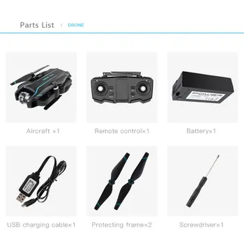 

Wide Angle Multi-axis RC Drone 1080P Dual Camera S17 Optical Flow Positioning HD Camera Aerial Video RC Aircraft Helicopter