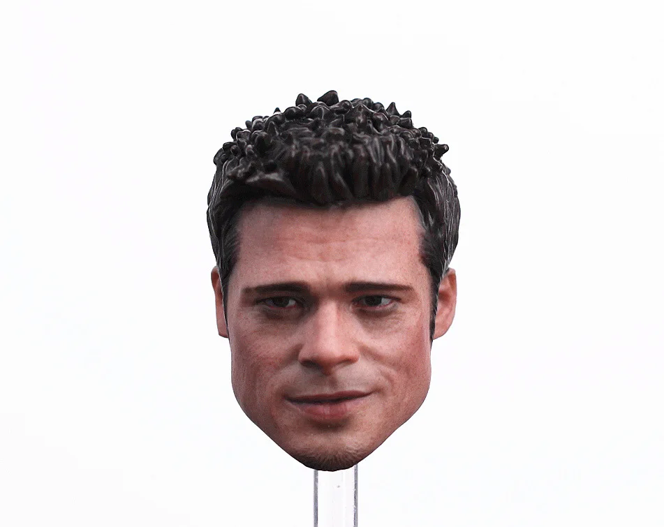 

1/6 Scale Male PVC Doll Head Carved Sculpt Head Model for 12'' Man Figure Body Toy action figure Model Accessories