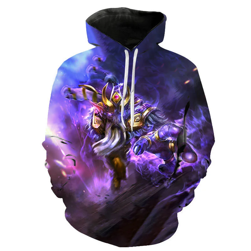Толстовка Dota 2 3D для мужчин и женщин модная крутая уличная одежда с принтом игры
