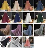 90cm Women Maxi Pleated Skirt A Line Midi Skirts High Waist Spring 2020 Femme Casual Party Long Skirt Vintage korean Skirt 6