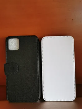 

2D Sublimation Blank Flip Leather Case Cover for iphone 11 pro max 5s 6 7 8 plus X with Magnet and card holders 10pcs/lot