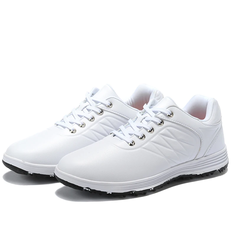 Men Golf Shoes Waterproof Nailless GOLF Shoes Tendon Bottom Lightweight Wear-resistant Breathable Zapatos De Daily Training Shoe