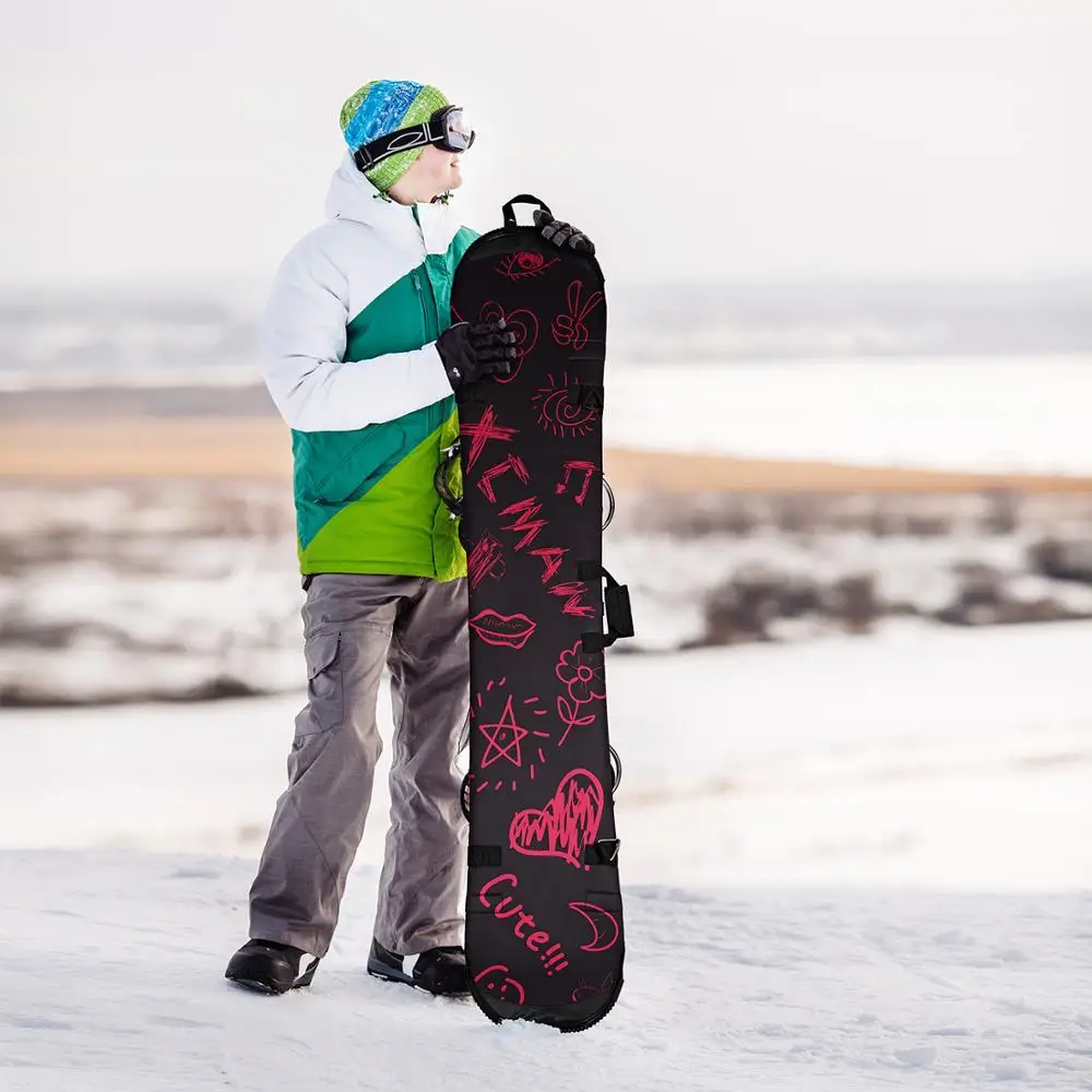 XCMAN Snowboard Sleeve Whole Cover Protection Suitcase Case Snowoard Bag for Easy Carry & Protection from Scratches