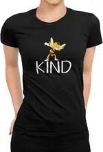Милая женская летняя футболка с принтом «Спасите пчелы» подарок