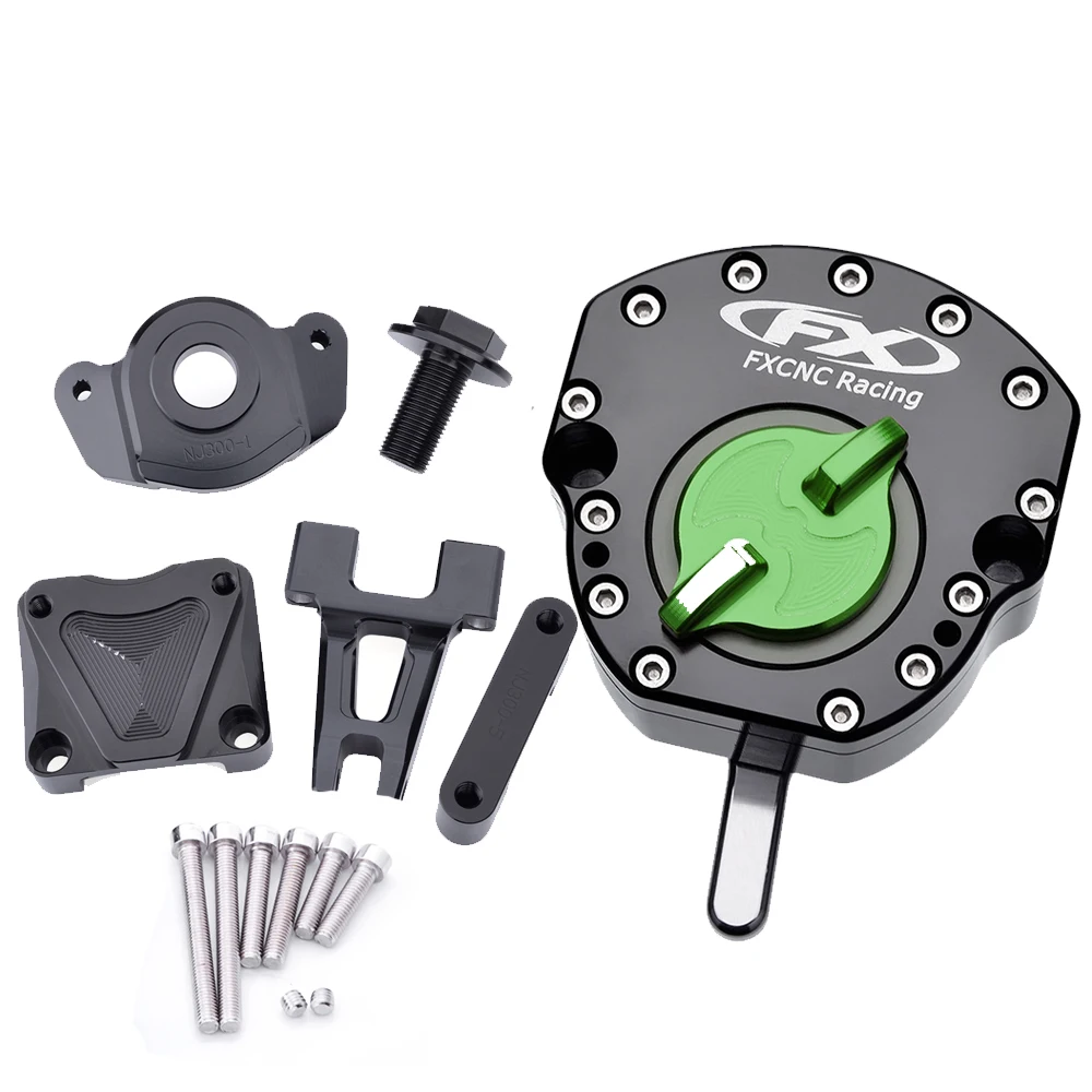 

Комплект кронштейнов для стабилизации рулевого управления мотоцикла для Kawasaki Ninja 300, 2013, 2014, 2015, Ninja 250R, 2008, 2009, 2010, 2011, 2012