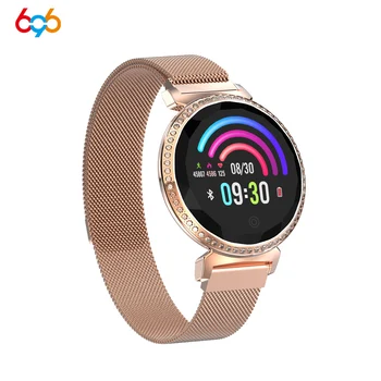 

696 MC11 Luxury Smart Watch Women Fashion Heart Rate Blood Pressure Fitness Bracelet Bluetooth Smartwatch Fashion Wristwatch