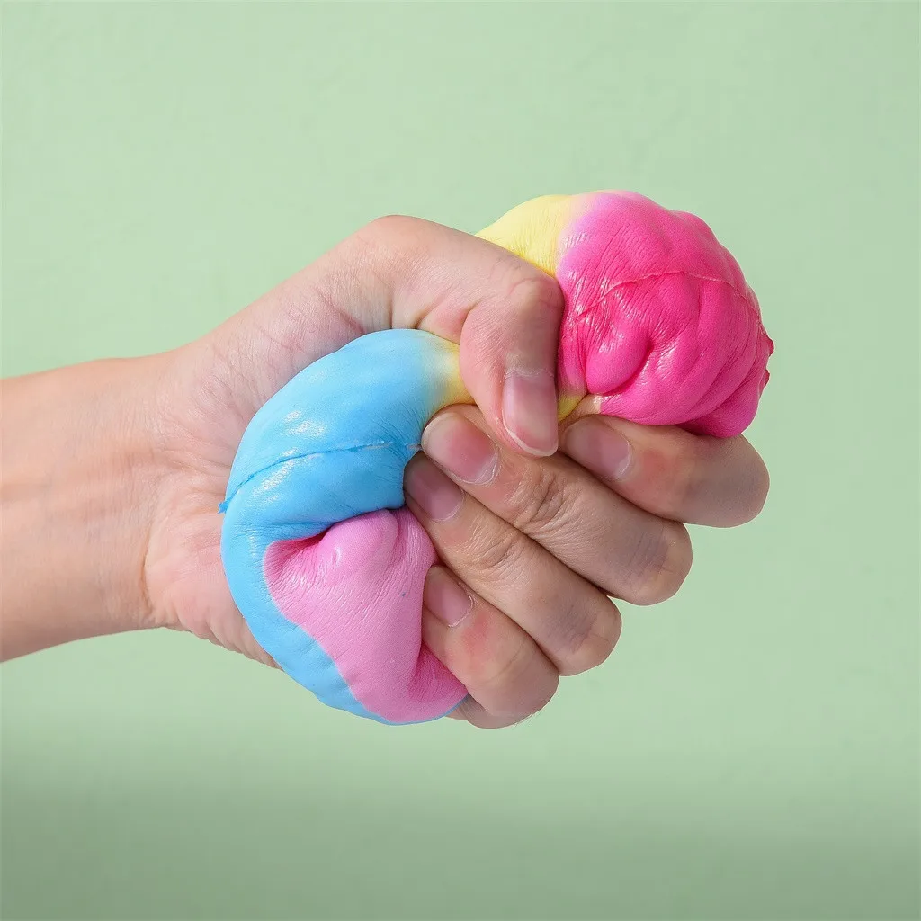 Kawaii очаровательная игрушка ежик медленно поднимающийся крем Ароматические игрушки для снятия стресса подарки более 6 лет uper медленный рост#445
