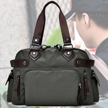 Borsa a tracolla da uomo materiale in Nylon British Casual Fashion School Style Design multifunzione di grande capacità di alta qualità