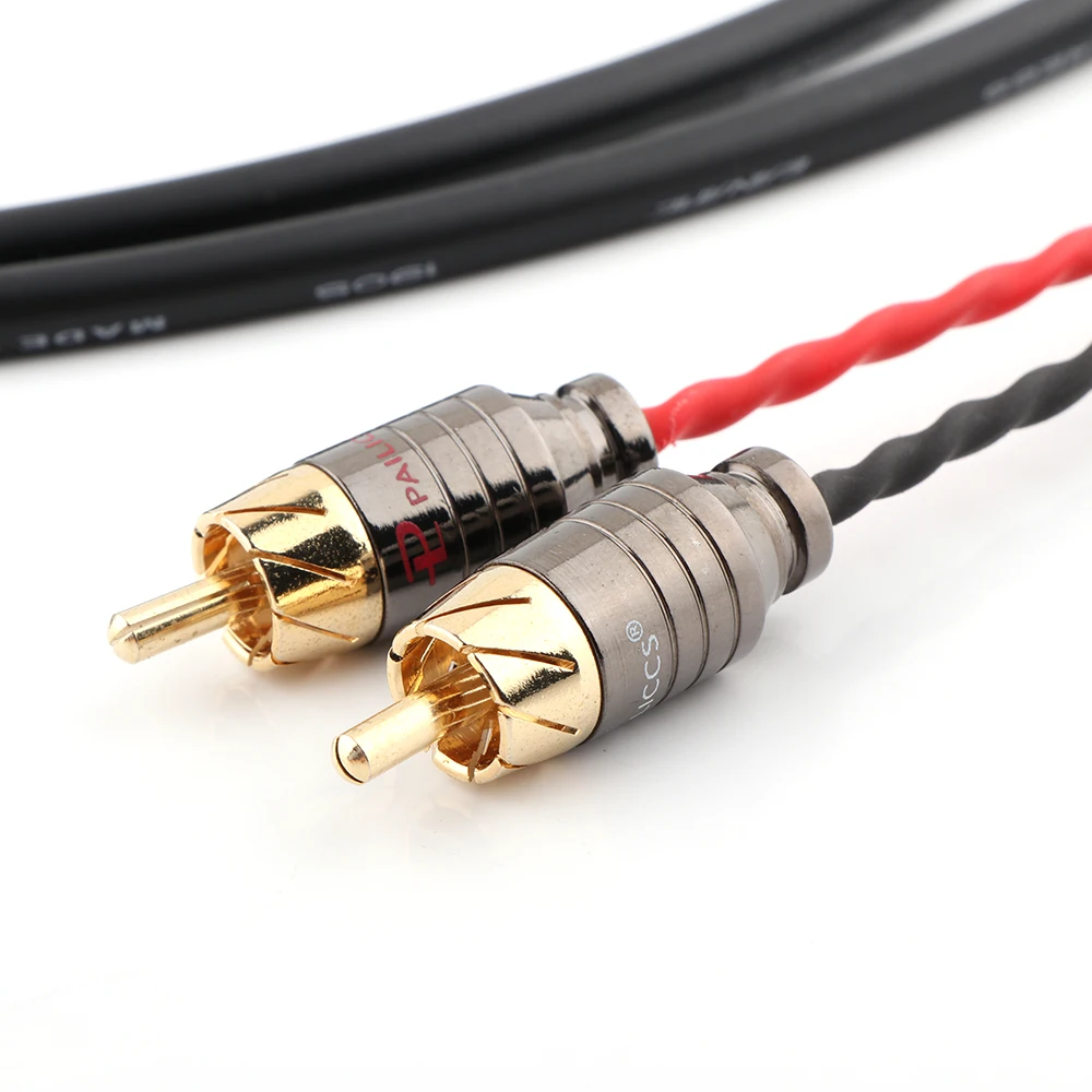 HIFI 4 4mm to 2 RCA Audio Cable 1 tp 2 splitter HIFI cable For SONY NW WM1Z A WM1A 1Z PHA 1A 2A Z1R 4 4mm Upgrade Cable