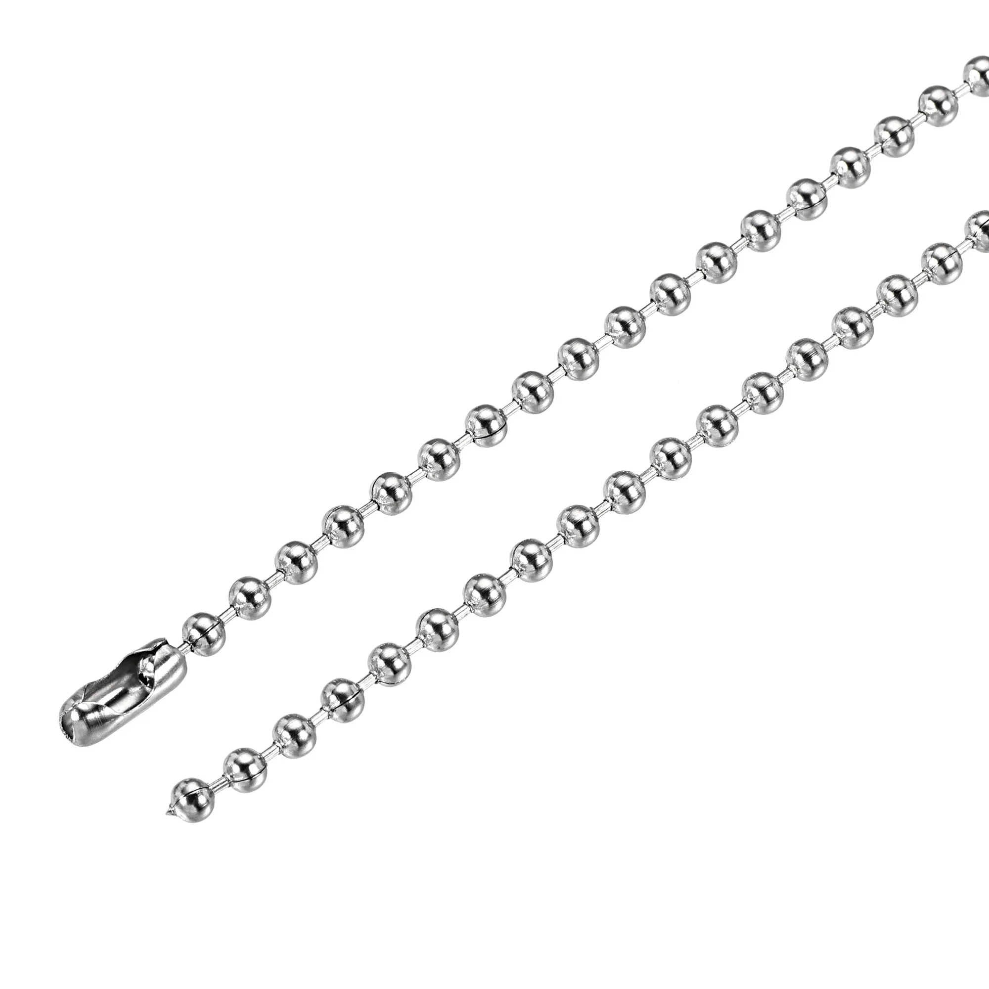 4.5mm Diameter Beaded roller Stainless Steel pull chain extension