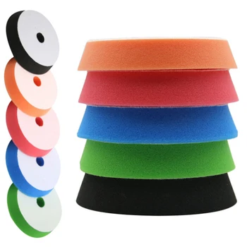 

Polishing Waxing Pads Kit For Car Polisher Buffer Automotive Detailing 5pcs