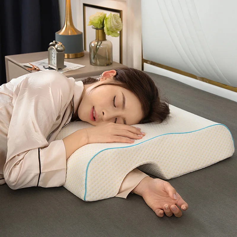 Slow Rebound Pressure Pillow Pressure Releasing Memory Foam Hand &Neck Support 