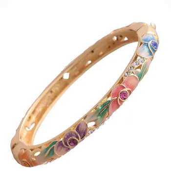 

for girlfriend special gift ethnic style Enamel Jewelry gilded Bracelet Japan and South Korea accessories wholesale