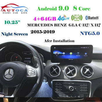 

4G 10.25" Android 10 Display For MERCEDES BENZ CLA C117/ X117 2015-2019 Navigation Radio Stereo Dash Multimedia Player Carply
