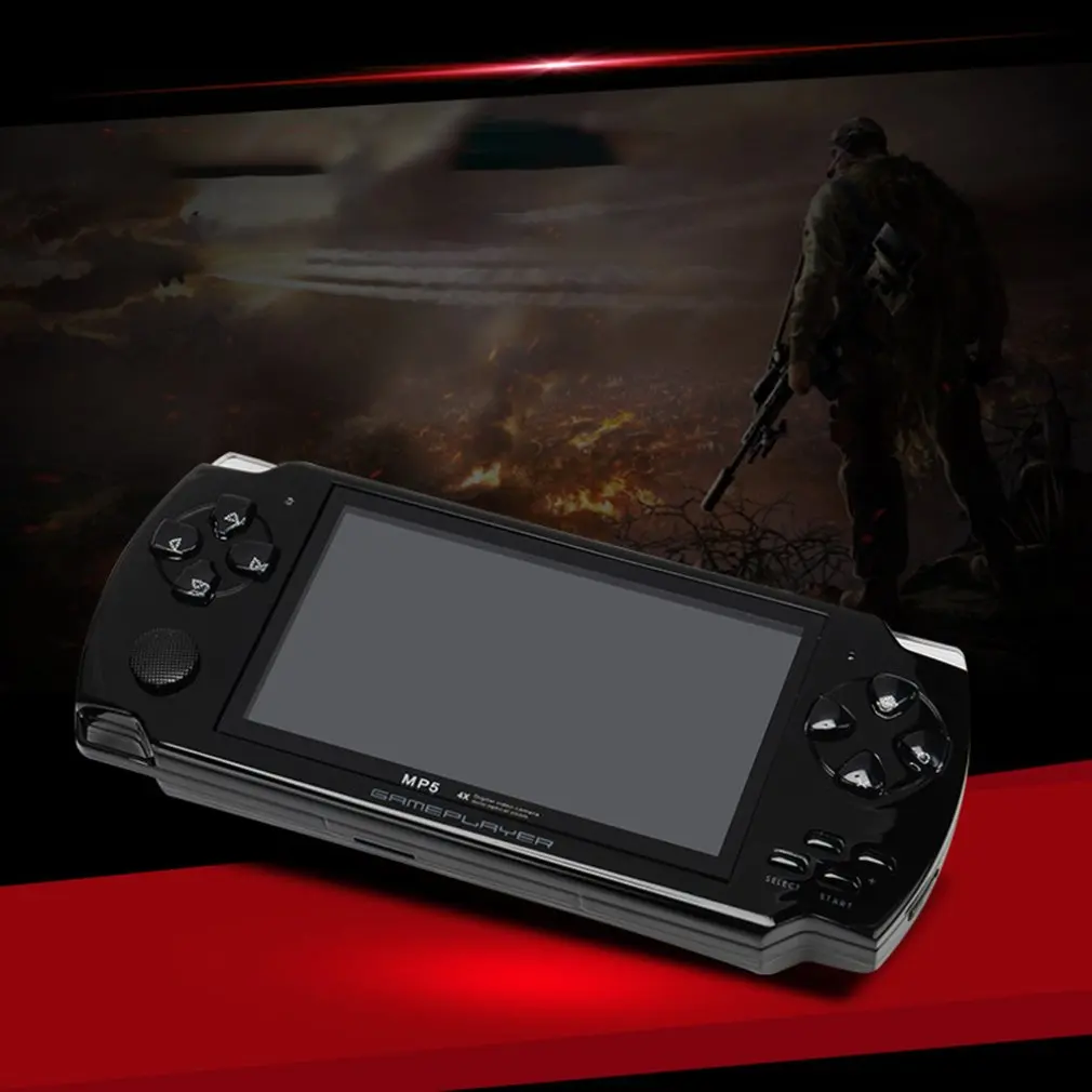 P3000-8G для psp GBA 4,3 дюймов Большой экран портативная игровая консоль ностальгическая Классическая игровая машина 8 г Память Ретро Аркада для psp