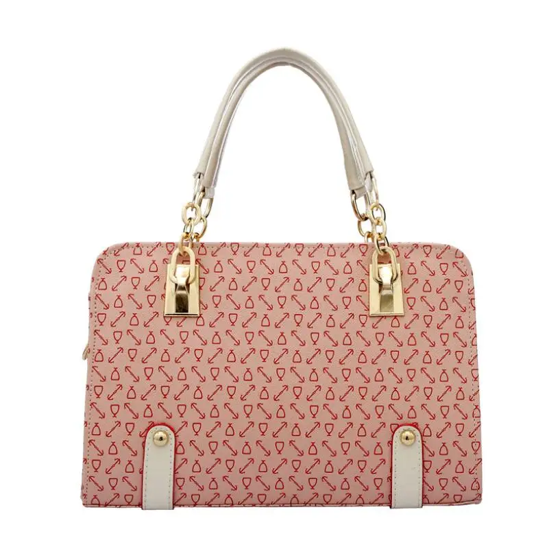 

New Tote PU Leather Luxury Handbags Female Designer Cartoon Shoulder Bag High Quality Ladies Corssbody Bags For Women