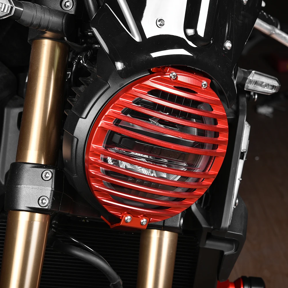 Алюминиевый головной светильник с ЧПУ, решетка объектива, головной светильник, защитная сетка для Honda CB650R CB 650R, запчасти для мотоциклов